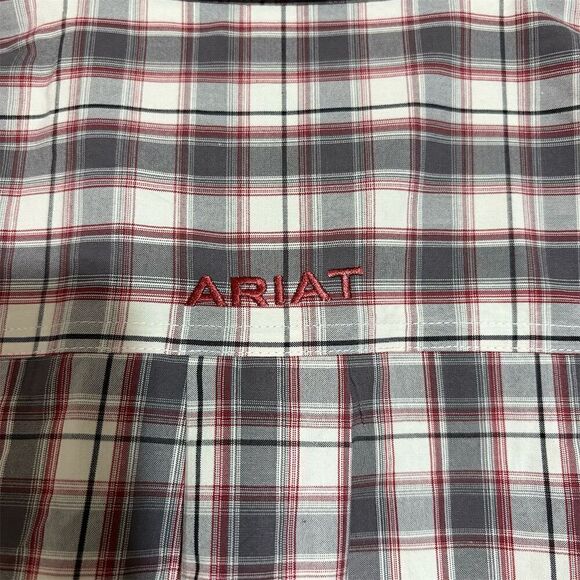 Carhartt Men's L Plaid Long Sleeve Button-Up Shirt - Picture 6 of 13